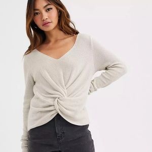 ASOS Design Knot Front Knit Sweater ✨